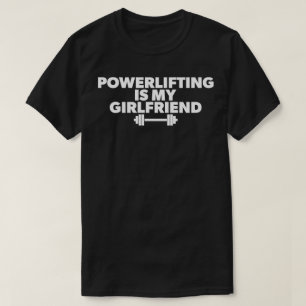 Camiseta O Poder É A Minha Motivação Namorada Barbell