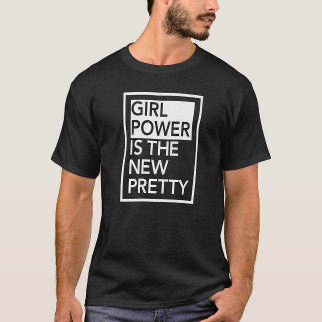 Camiseta O Poder Menino É O Novo Bonito E Terrível Igual Fe (Frente)