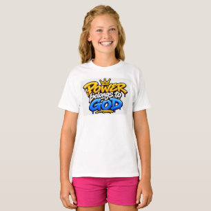 Camiseta O poder pertence a Deus