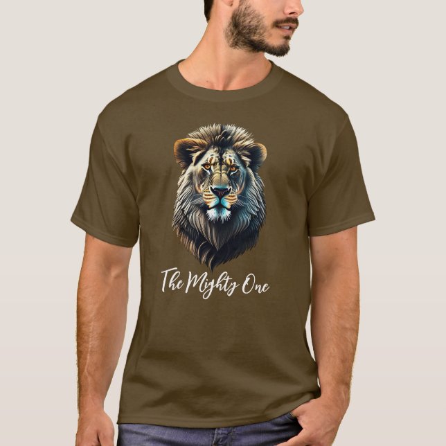 Camiseta O poderoso leão (Frente)