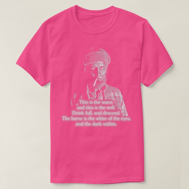 Camiseta O Poema do Woodsman (Frente do Design)
