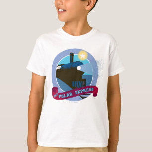 Camiseta O Polar Express Crachá Vintage