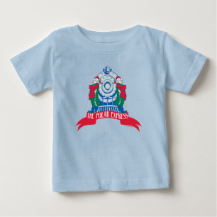 Camiseta O Polar Express   Elves Em Pé De Comboio