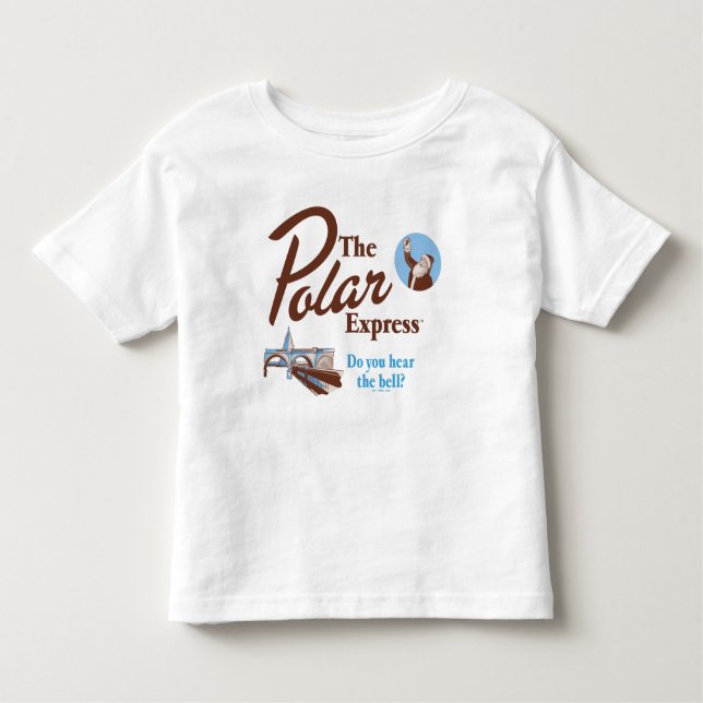 Camiseta O Polar Express | Retrato "Você Ouve A Bela" (Frente)