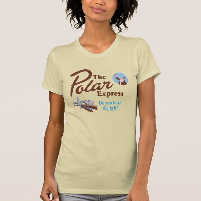 Camiseta O Polar Express | Retrato "Você Ouve A Bela" (Frente)
