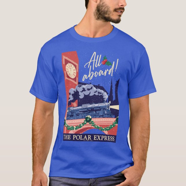 Camiseta O Polar Express - Tudo A Bordo! (Frente)