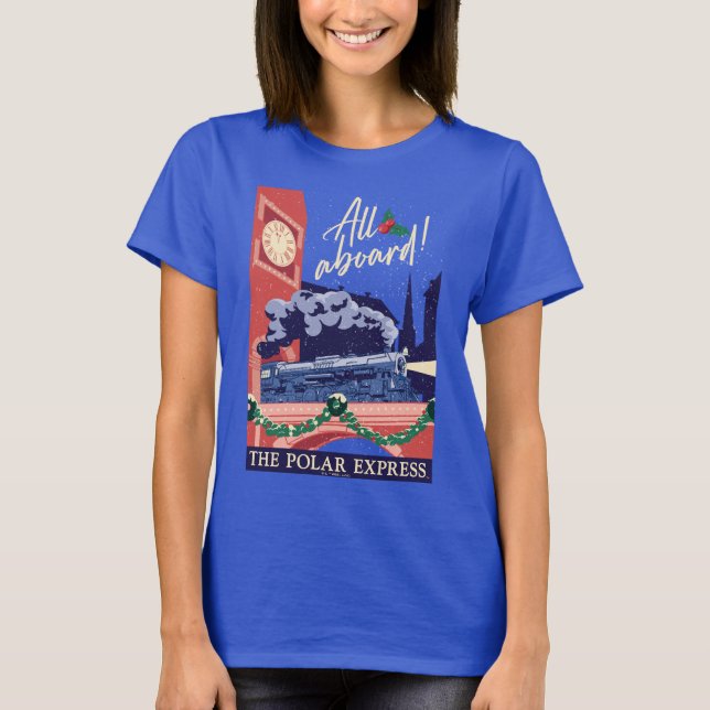Camiseta O Polar Express - Tudo A Bordo! (Frente)