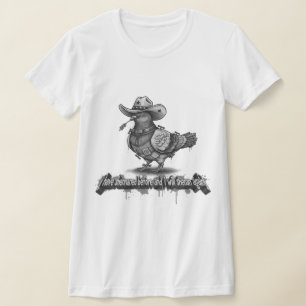 Camiseta O Pombo Maverick: 3D Graffiti Monocromático Prêmio