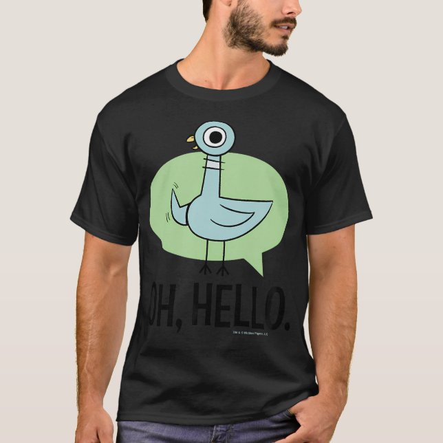 Camiseta O Pombo Oh Olá (Frente)