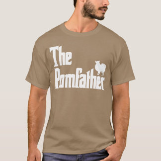 Camiseta O PomFather Cachorro Pomerânia Engraçado Pai Prese