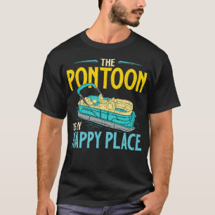 Camiseta O Pontão É Meu Lugar Feliz - Barco de Passageiros
