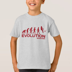 Camiseta O pontapé da EVOLUÇÃO do PATINETE do conluio sc