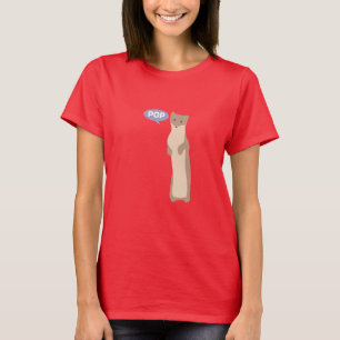 Camiseta O pop vai a doninhas