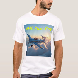 Camiseta O pôr do sol voador há 77 anos