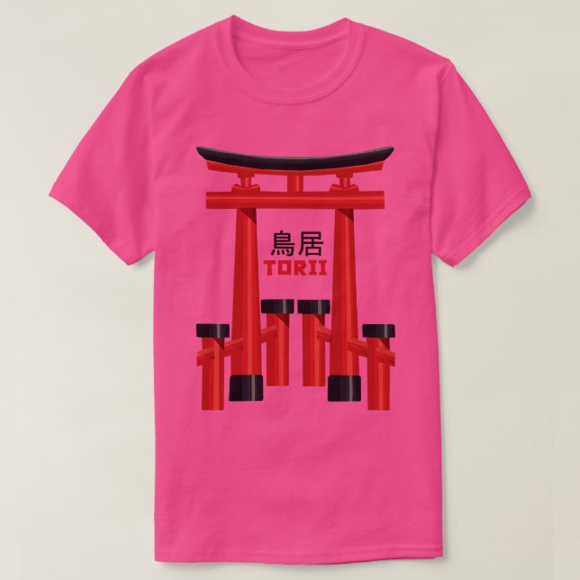 Camiseta O Portão Torii (Frente do Design)