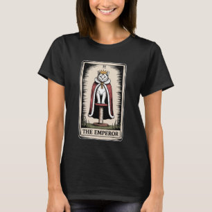 Camiseta O Poste de Arranhar Gato Místico Carta do Imperado