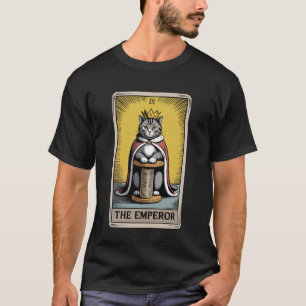 Camiseta O Poste de Arranhar Gato Místico Carta do Tarot O 