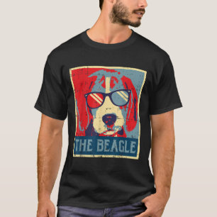 Camiseta O Poster de Beagle Obama Vintage Animal Pet Hound 
