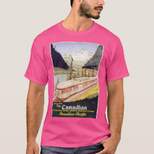 Camiseta O Poster do comboio de alta velocidade (Retro Vint