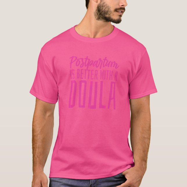 Camiseta O Postpartum É Melhor Com Uma Dúvida (Frente)