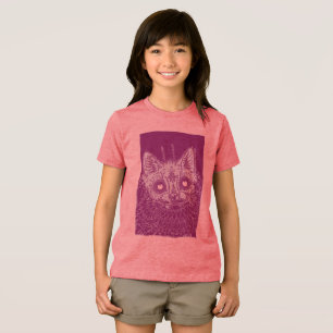 Camiseta O Precioso: Um Gato em Estilo Gótico