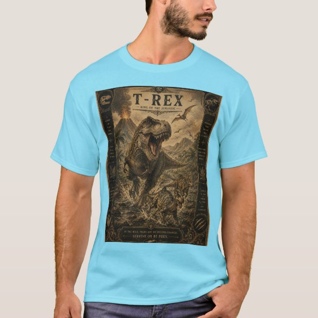 Camiseta O Predador Supremo. (Frente)
