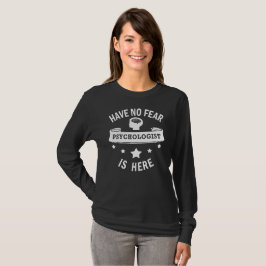 Camiseta O presente de aniversário legal do psicólogo não