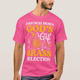 Camiseta O Presente De Deus Do Corno Francês Para A Seleção