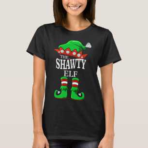 Camiseta O presente de Natal da Família do Shawty Elf Match