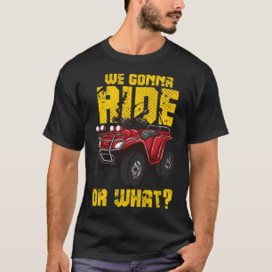 Camiseta O Presente De Quatro Rodas Para Atv - Vamos Andar