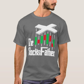 Camiseta O presente do comerciante de ações do Padre