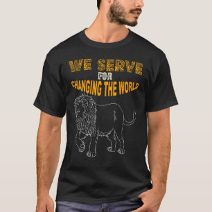 Camiseta O presente dos Membros do Lions Club que servimos 
