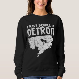 Camiseta O presente Michigan engraçado de Detroit é casa
