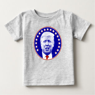 Camiseta O Presidente Donald Trump em Azul
