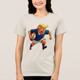 Camiseta O Presidente Donald Trump joga rugby