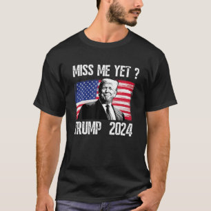 Camiseta O Presidente Donald Trump Sente Mim Ainda Que Engr