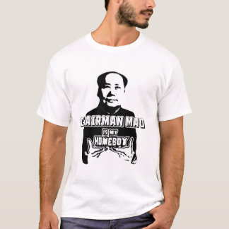 Camiseta O presidente Mao é meu ficar em casa