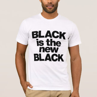 Camiseta O preto é o novo preto...