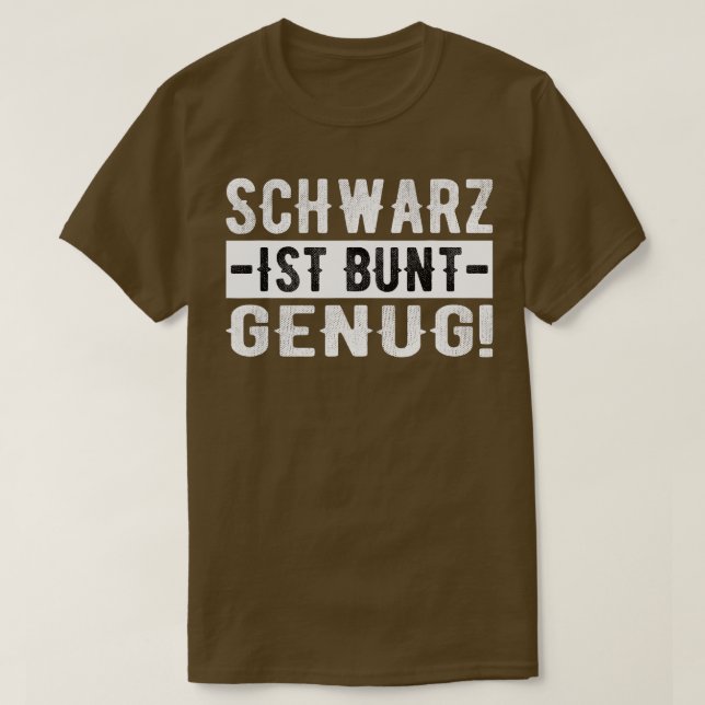Camiseta O Preto É Pacote O Suficiente Para Que O Rocker De (Frente do Design)