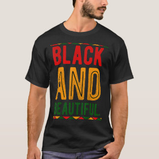 Camiseta O Preto É Uma Linda História Negra Mês