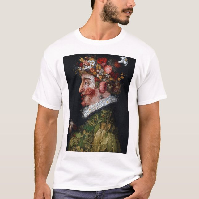 Camiseta O Primavera, Arcimboldo (Frente)