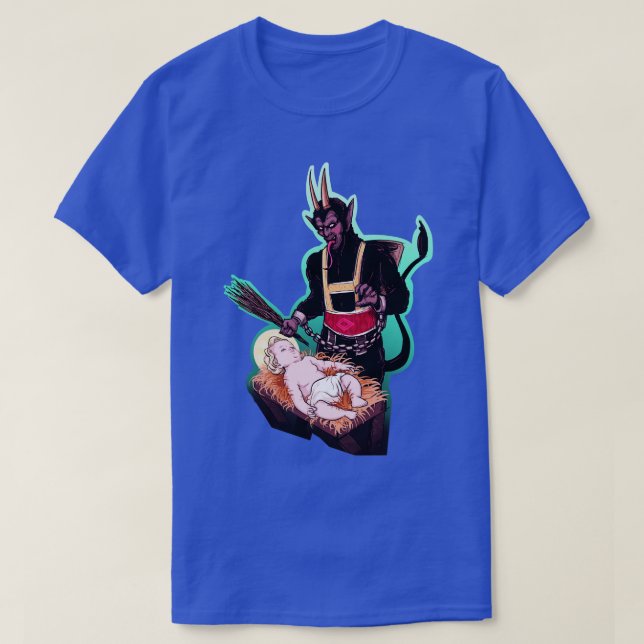 Camiseta O primeiro Krampus (Frente do Design)