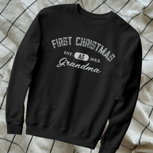 Camiseta O Primeiro Natal Como Vovó