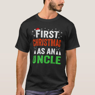 Camiseta O Primeiro Natal De Tio 1rua Novo