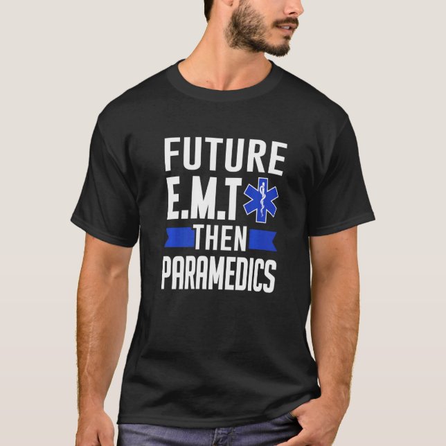 Camiseta O Primeiro Respondente Futuro E M T Depois Os Parâ (Frente)
