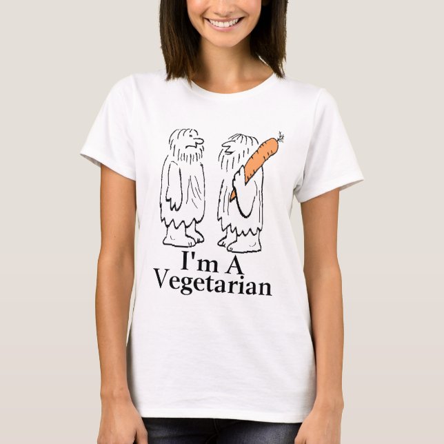 Camiseta O primeiro vegetal (Frente)