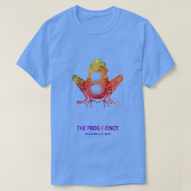Camiseta O Príncipe Sapo 2 (Frente do Design)