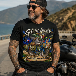 Camiseta O Problema do Irmão Não Vai Se Resolver Sozinho