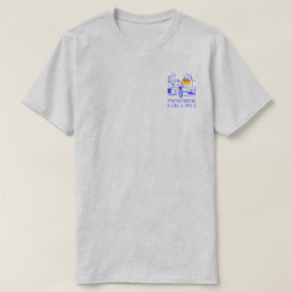 Camiseta O procrastinante como um profissional (azul)