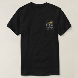 Camiseta O Procrastinante como um profissional (branco)